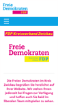 Mobile Screenshot of fdp-zwickau.de